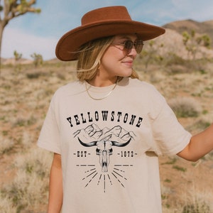 Yellowstone National Park Shirt, Granola Girl, Parks USA shirt, Western Parks Shirt, Mountain Outdoor Explore Cowboy Desert Shirt