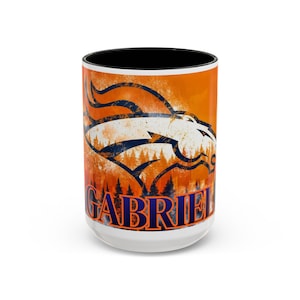 Denver Broncos "GABRIEL" Coffee Mug | Tea | Hot Chocolate Cup