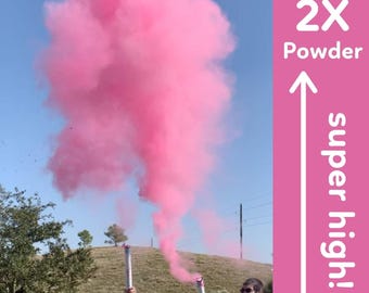 Jumbo 24" Gender Reveal Powder , Pink or Blue, Biodegradable