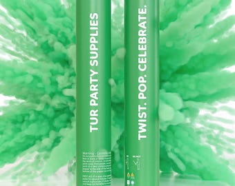 Green Powder Popper - Celebration Send-Off, Biodegradable