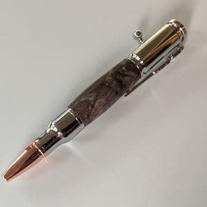 Mini Bolt Action Pen mit Ahorn Maserholz