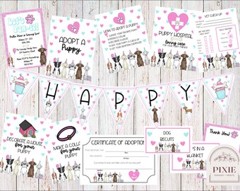 Puppy Paw-ty Birthday Decor