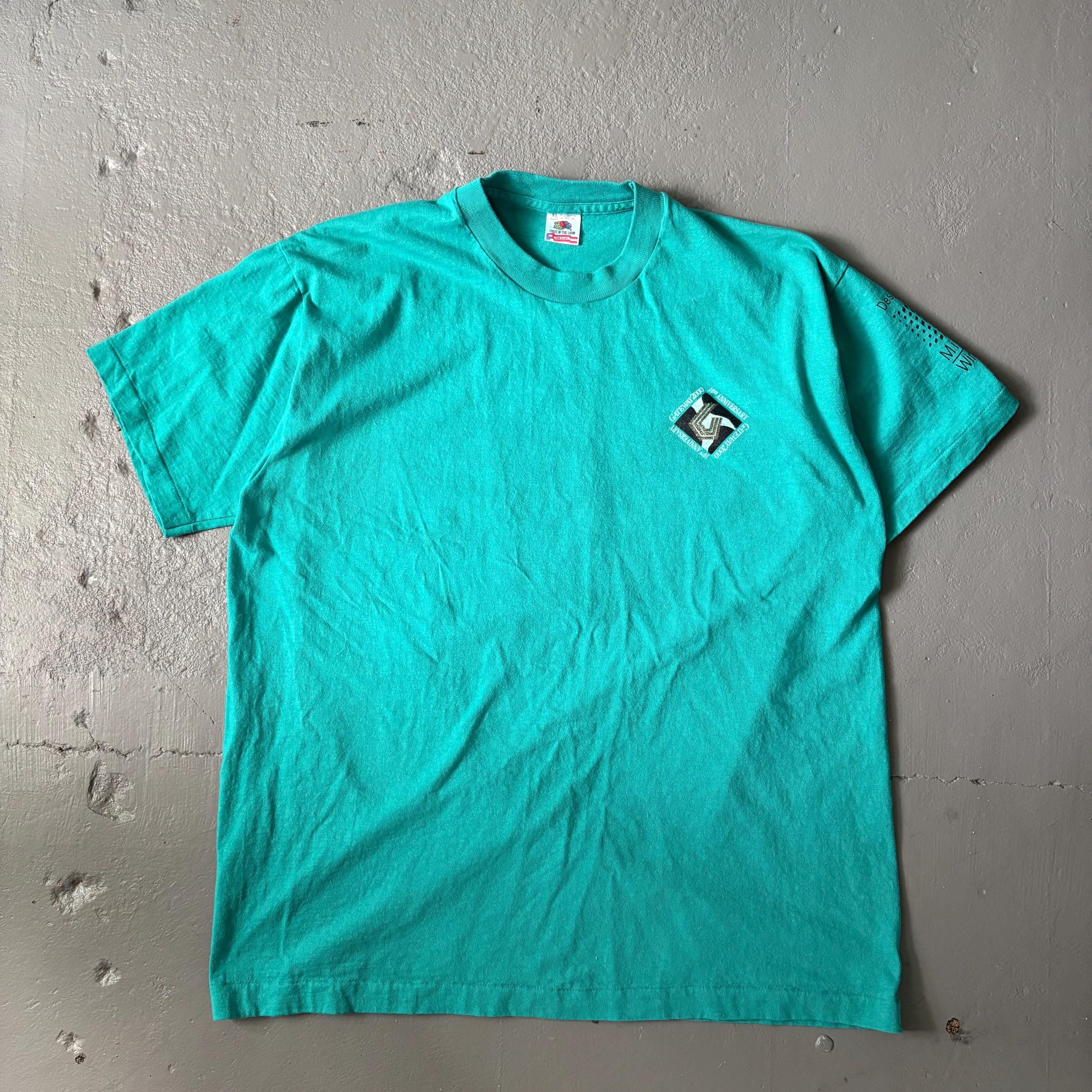 Vintage 1990's Single Stitch Gateway Microsoft Graphic Tee Shirt