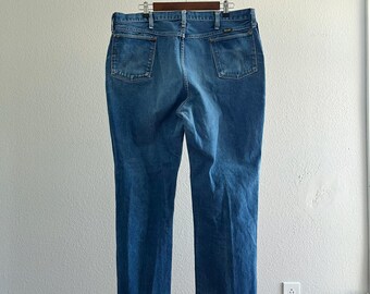 Vintage 1990's Cropped Wrangler Denim Jeans - 40x29