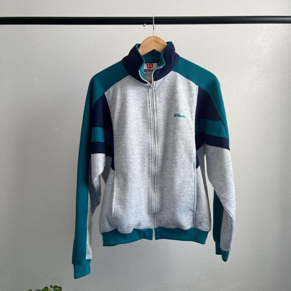Vintage 90’s Wilson Zip Up sweatshirt - image 1