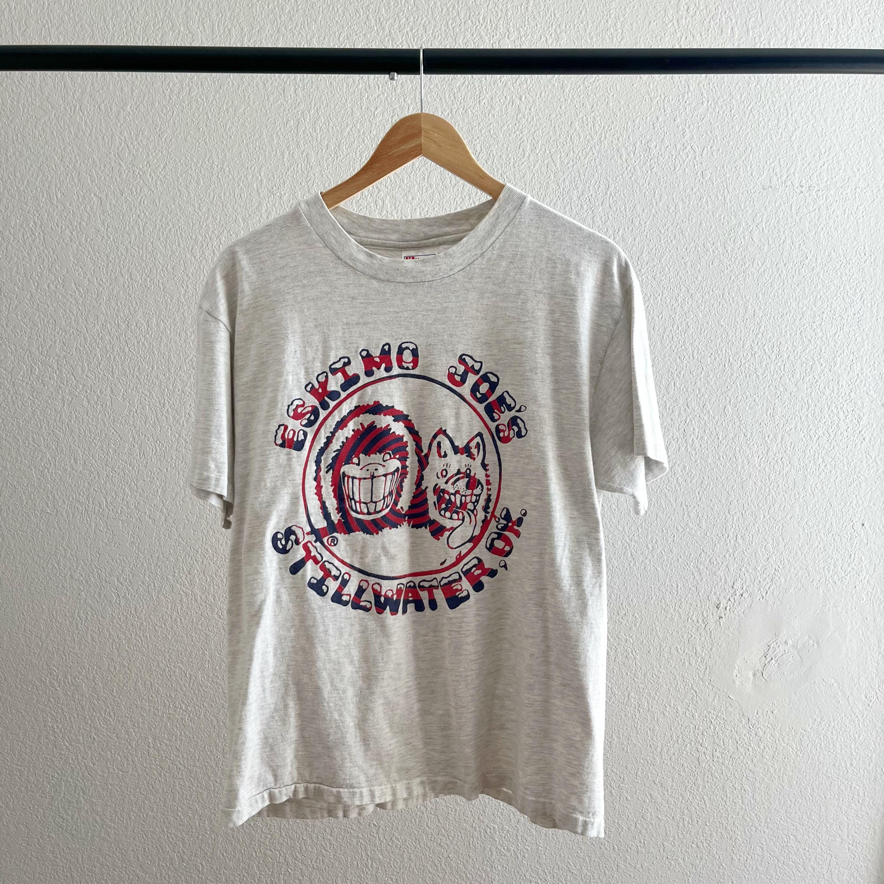 90s Eskimo Joe バンド スウェット 薄い黄色 L エスキモー