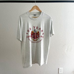 Vintage 1990’s Single Stitch Bears High School Grey Graphic T-Shirt - XL