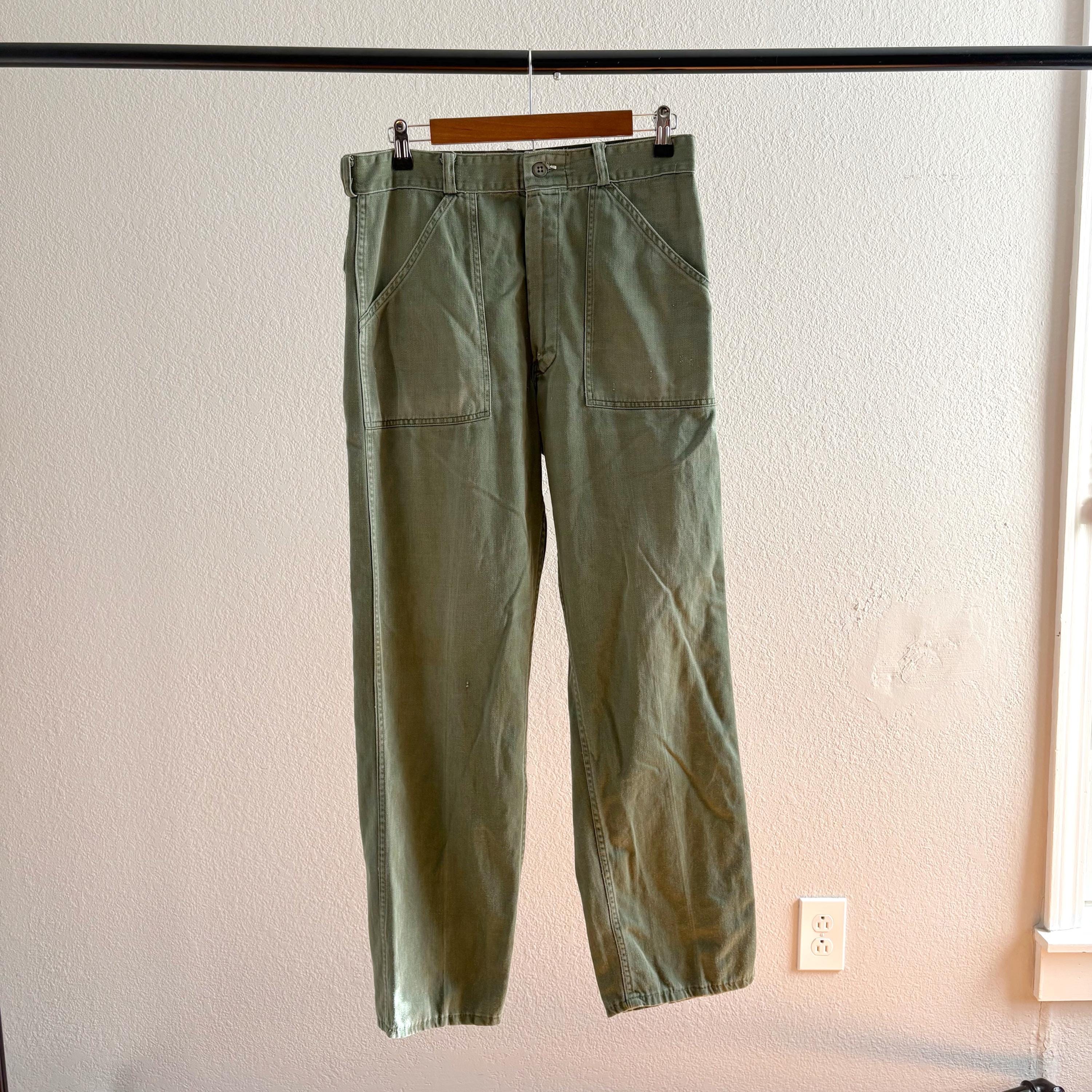 Vintage 60s Vietnam War Mens 30x32 Military AG344 Type I