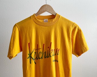 Vintage 80’s Single Stitch Ketchikan Alaska Graphic T-Shirt - Small