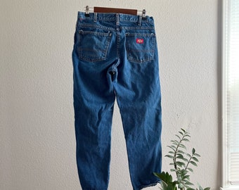 Vintage 90’s/2000’s Dickies Mid Wash Workwear Denim Jeans - 33x28