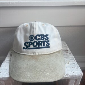 Vintage 1990’s CBS Sports Strapback Retro Sportswear Hat