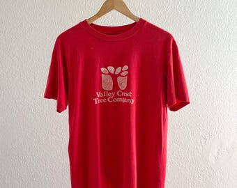 Vintage 1980’s Single Stitch Paper Thin Valley Crust Environmental Tee - Medium
