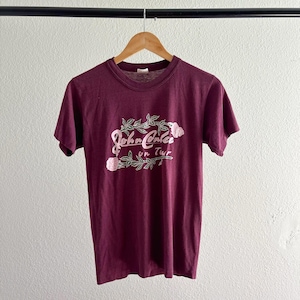 Vintage 1980’s Single Stitch John Conlee Tour Band Graphic Tee Shirt - Small