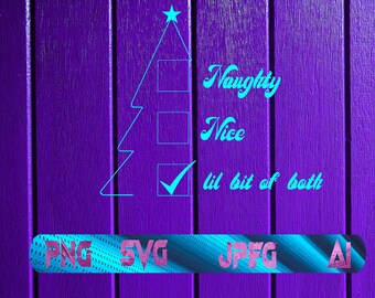 Nice Naughty List/Christmas Svg/Christmas Tshirt/Christmas Mug/ svg circuit/ High Quality/ Digital download/ Instant download/ Digital/