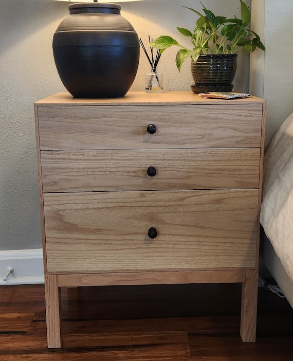 Solid Red Oak Night Stands