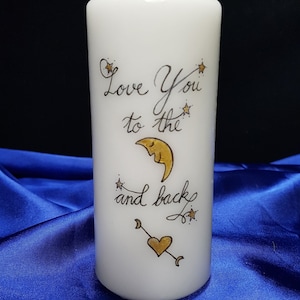 Vela personalizada para o Dia dos Pais com caligrafia | Presente para o pai | Lembrança personalizada | Vela elegante de parafina