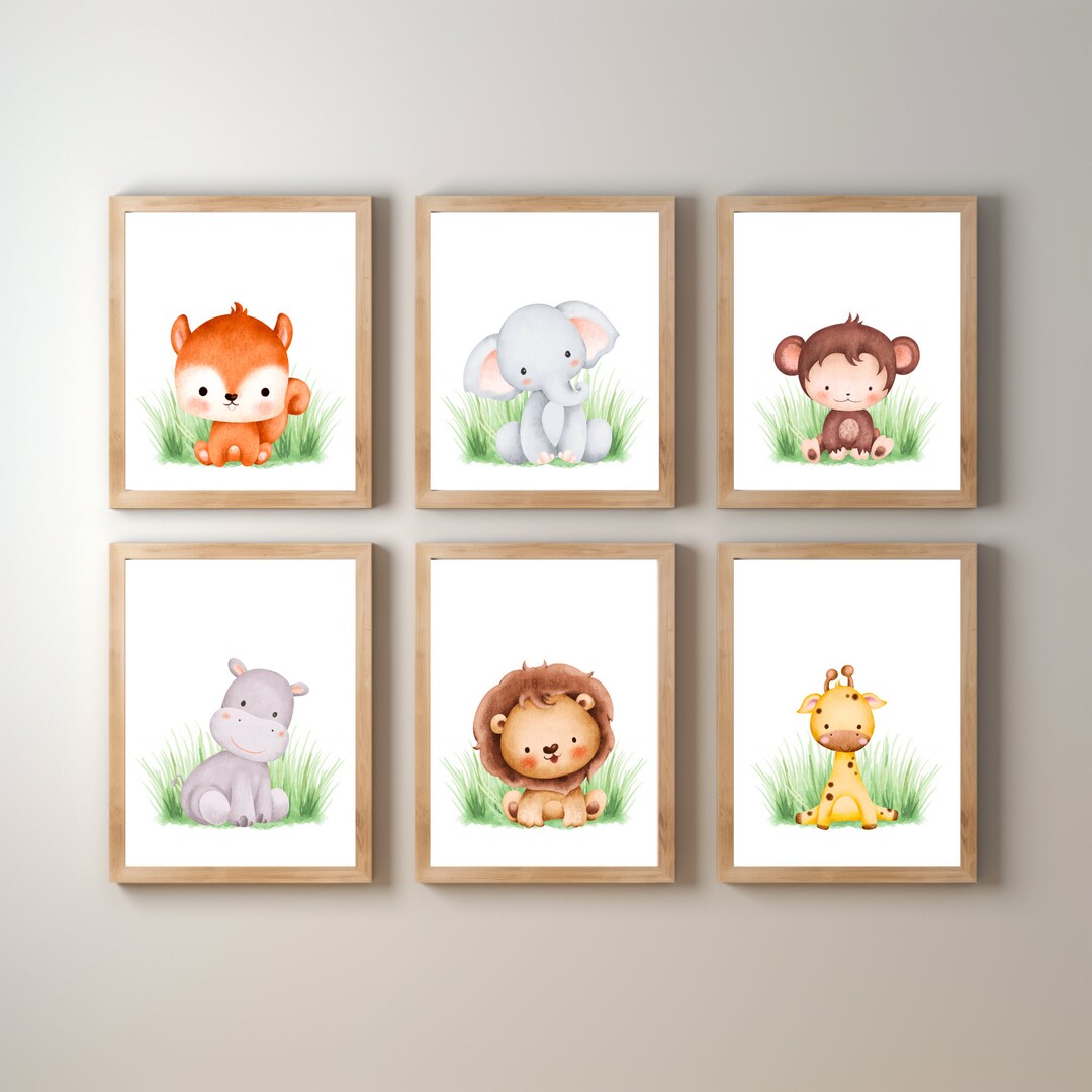 Mini Kinder Puzzle – 25-teiliges Dschungel-Motiv Mit Löwe, Giraffe & Co.