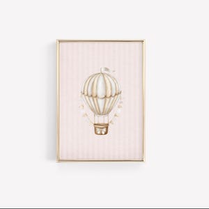 Pink Nursery Gallery Wall Set, Blush Pink Nursery Decor, Girls Gallery ...