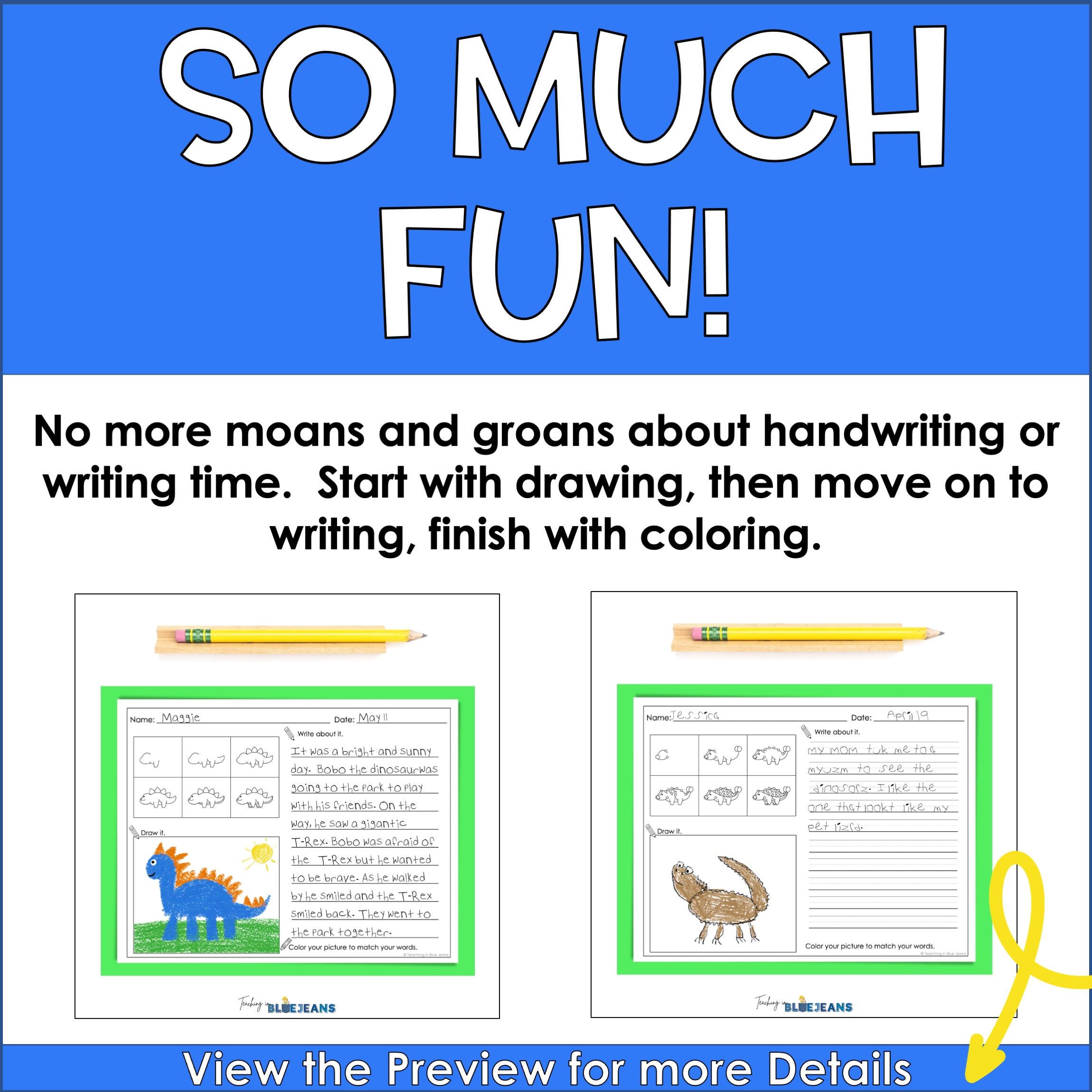 Dinosaur Directed Drawing and Writing Prompts for Kids – Print ...