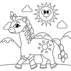 100 Easy Coloring Pages for Kids, Toddlers, Preschoolers Toddlers ...
