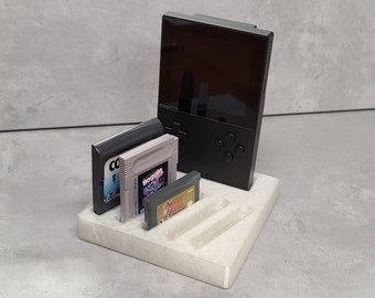 LIQUIDACIÓN Error de impresión - Soporte de almacenamiento analógico compacto de bolsillo - Almacena juegos de Gameboy y GameGear - Impresión 3D