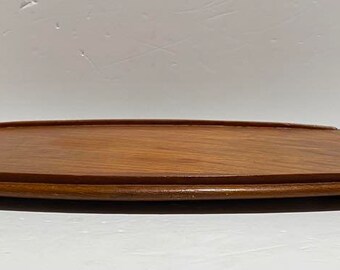 DANSK Teak Tray 1960 Jens Harold Quistgaard."Surfer/Gondola"..23 1/2 in long by 11 1/2