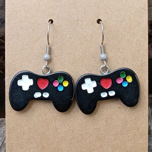 Gamer earrings gamer jewelry teen gift jewelry for gamers