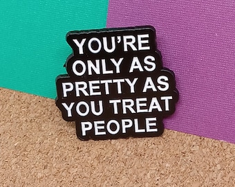 Mental health pin be kind pin sarcastic enamel pin gift dark humor pin adulting pin hilarious gift pin adult pin teacher pin gen x pin funny