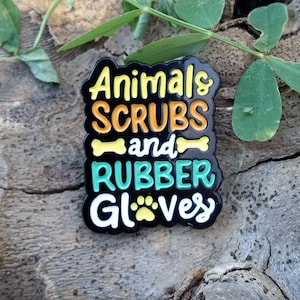 Vet pin vet tech pin veterinarian gift animal lover pin veterinary medicine pin animal rescue pin gift for veterinarian gift for vet tech
