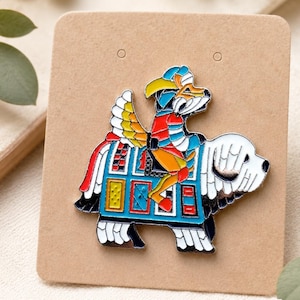 Labyrinth Enamel Pin: Lord Didymus & Ello Worm