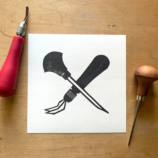 Lino Carving Tools Etsy