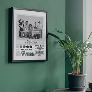 Póster de Stray Kids SKZ / Descarga digital / 8x10, A4, Carta EE. UU. 8.5x11, 11x14, 16x20 / Merchandising / K-Pop / Regalo / Decoración / Polaroid