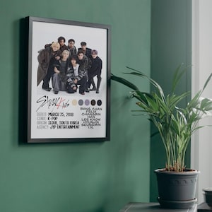 Pôster Stray Kids SKZ | Download digital | 8x10, A4, Carta EUA 8,5x11, 11x14, 16x20 | Produtos | K-Pop | Presente | Arte de parede | Decoração de casa