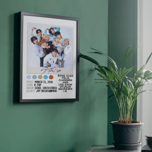 Póster de Stray Kids SKZ / Descarga digital / 8x10, A4, Carta EE. UU. 8.5x11, 11x14, 16x20 / Merchandising / K-Pop / Regalo / Arte mural / Decoración del hogar