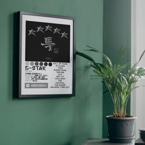 Póster del álbum musical Stray Kids SKZ / Descarga digital / 8x10, A4, Carta 8.5x11, 11x14, 16x20 / Merchandising / Decoración del hogar K-Pop / Arte mural musical