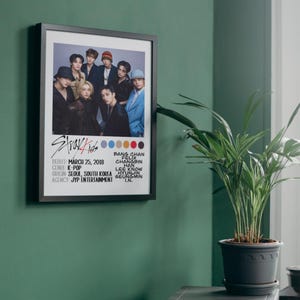 Póster de Stray Kids SKZ / Descarga digital / 8x10, A4, Carta EE. UU. 8.5x11, 11x14, 16x20 / Merchandising / K-Pop / Regalo / Arte mural / Decoración del hogar