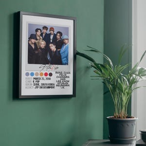 Póster de Stray Kids SKZ / Descarga digital / 8x10, A4, Carta EE. UU. 8.5x11, 11x14, 16x20 / Merchandising / K-Pop / Regalo / Arte mural / Decoración del hogar