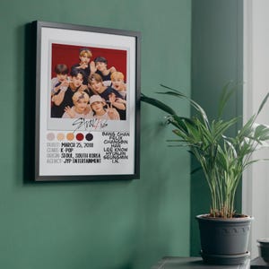Póster de Stray Kids SKZ / Descarga digital / 8x10, A4, Carta EE. UU. 8.5x11, 11x14, 16x20 / Merchandising / K-Pop / Regalo / Arte mural / Decoración del hogar