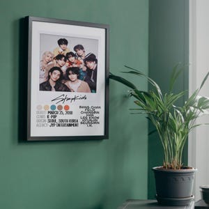 Pôster Stray Kids SKZ | Download digital | 8x10, A4, Carta EUA 8,5x11, 11x14, 16x20 | Produtos | K-Pop | Presente | Arte de parede | Decoração de casa