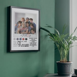 Pôster Stray Kids SKZ | Download digital | 8x10, A4, Carta EUA 8,5x11, 11x14, 16x20 | Produtos | K-Pop | Presente | Arte de parede | Decoração de casa