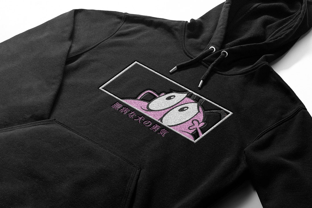 Courage the Cowardly Dog Hoodie - Etsy