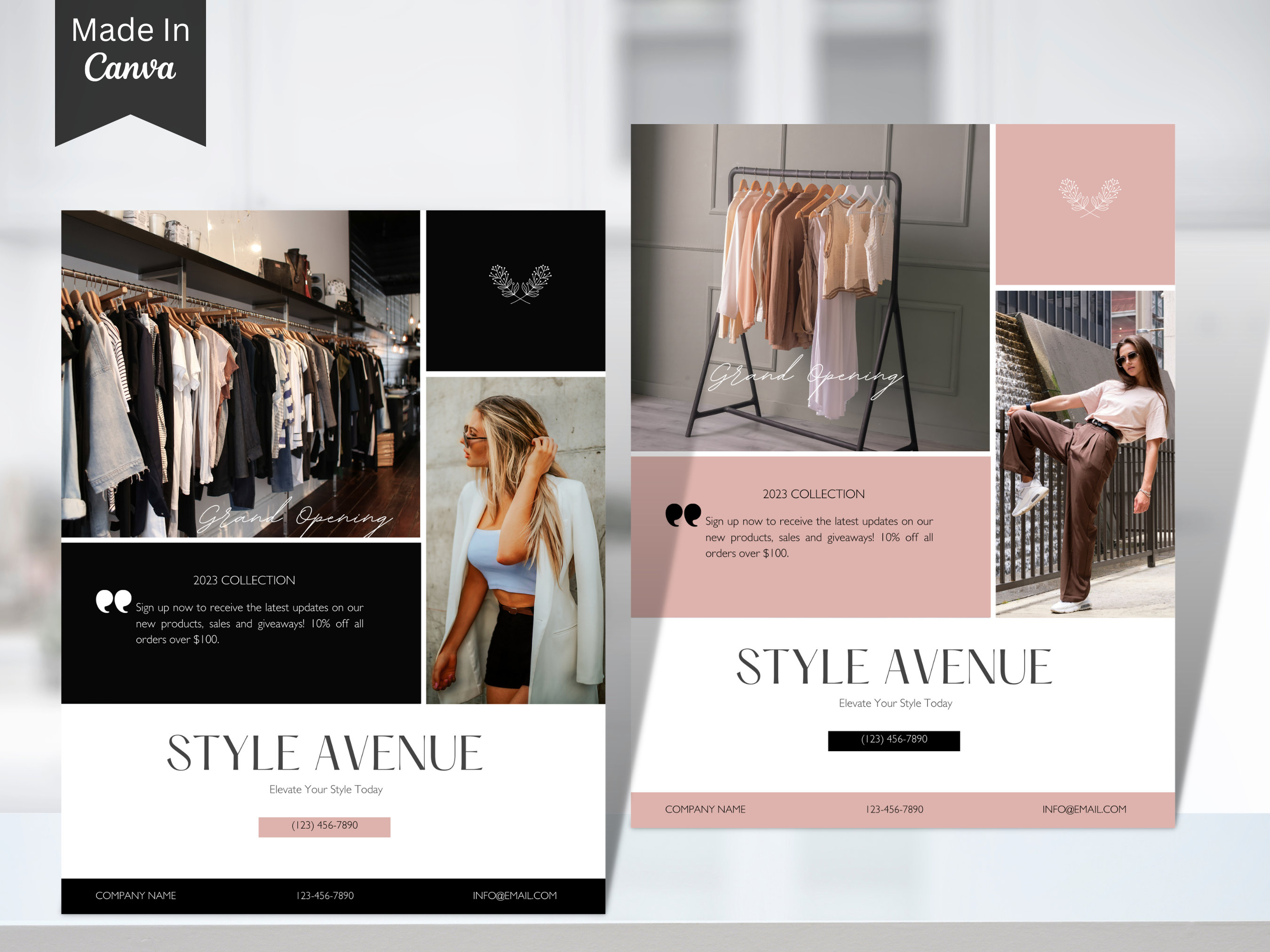 CLOTHING BUSINESS FLYER Template