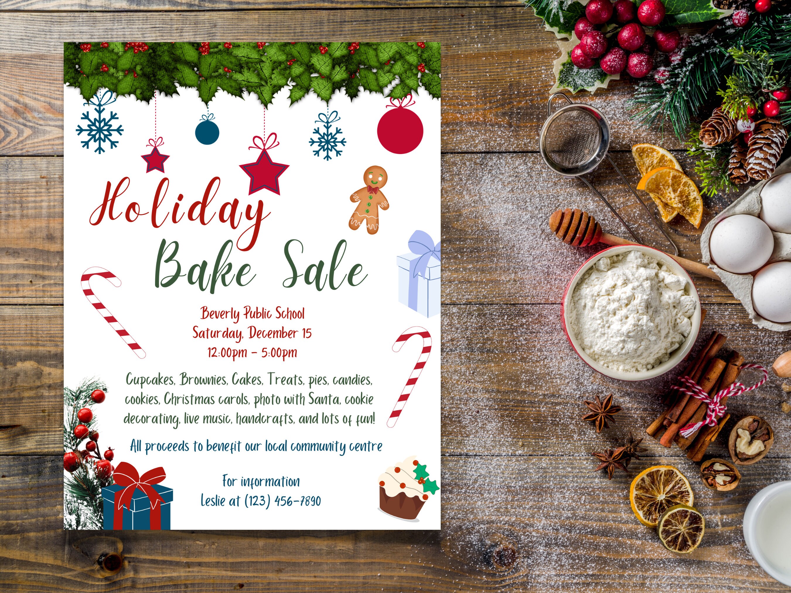 25+ Festive Christmas Bake Sale Items That Sell Well