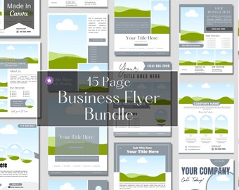 Marketing Business Flyer, Canva Business Flyer, Marketing Flyer Template, Small Business Templates, Promotion Flyers, 2024 Marketing Flyer