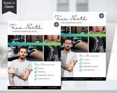 Tattoo Flyer Template, Tattoo Promotional Flyer, Canva Template, Instant Download, Tattoo Studio, Piercings Promotion, Custom Tattoo 12