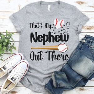 Baseball Aunt Shirt Tball Aunt Baseball Game Tee Ballpark Shirt Baseball Nephew Shirt Baseball Boy Shirt Baseball I&#39;m Doing Aunt Shirt Gift