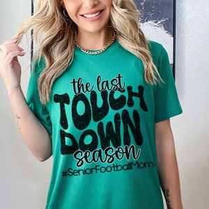 Senior Football Mom Shirt Class of 2024 Mama T-Shirt Senior Mama Tee Senior Sport Mom Senior Football Gigi Football Mimi Custom Game Day Tee