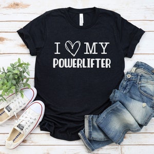 Powerlifting Mom Shirt Custom Name Powerlifting Shirt Powerlifting Grandma Shirt Powerlifting Aunt Powerlifting Girlfriend Shirt Gift