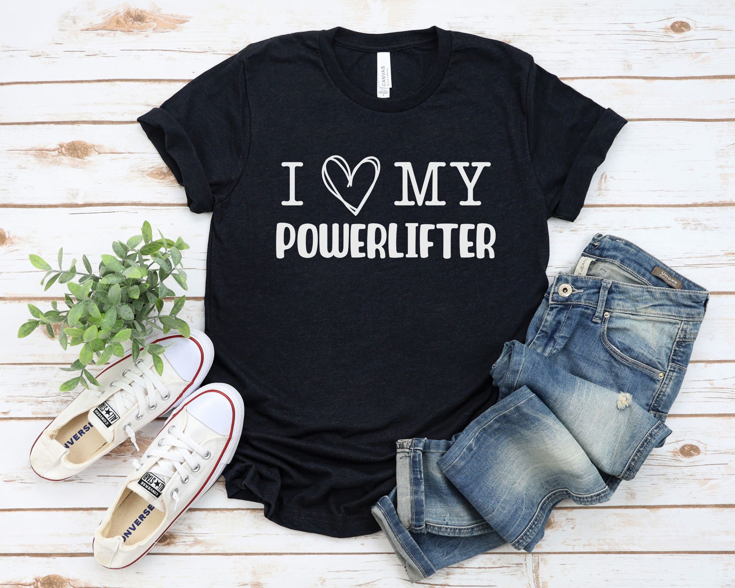 T-shirt Powerlifting Fruit Of The Loom - Neuf Sans étiquettes, Jamais Porté