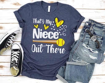 Softball Aunt Shirt Tball Aunt Softball Game Tee Ballpark Shirt Softball Niece Shirt Softball Girl Shirt Softball Im Doing Aunt Shirt Gift